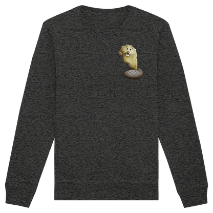 Lustiger frecher Biber - Organic Basic Unisex Sweatshirt