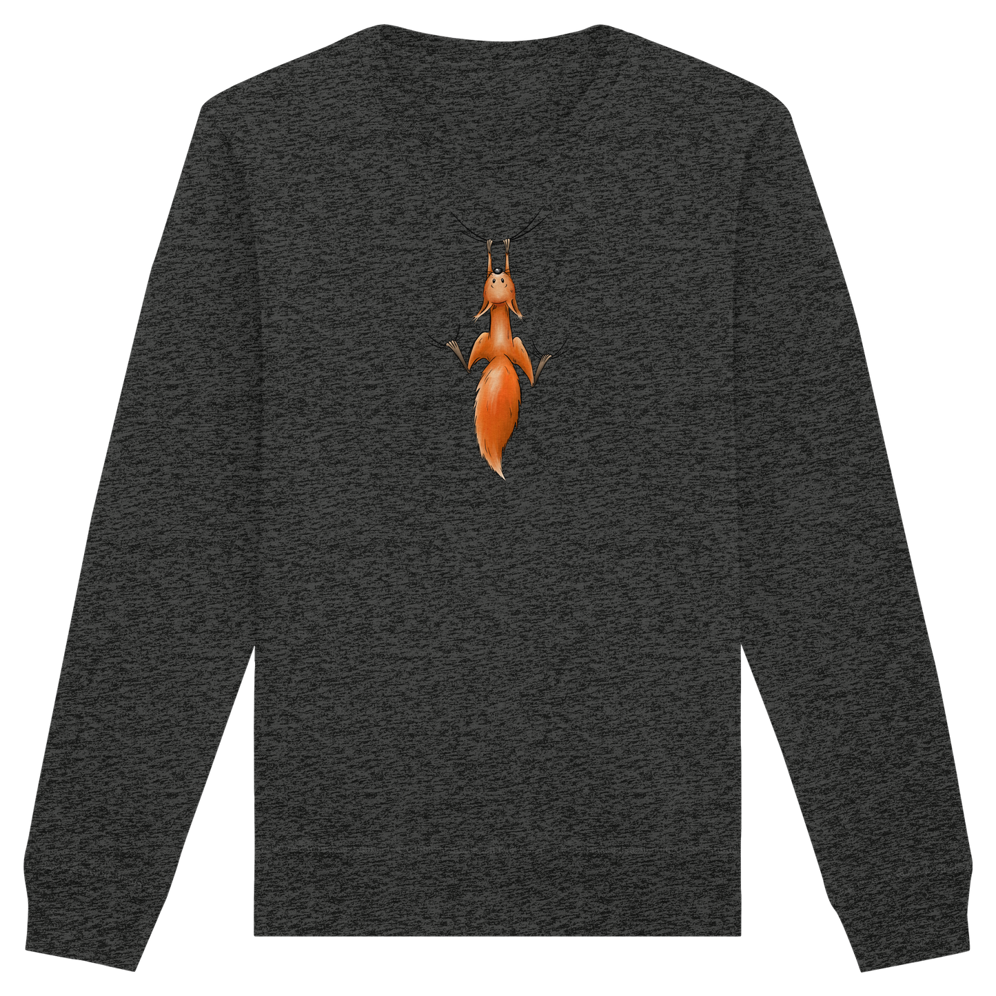 Rotes Eichhörnchen hängt ab - Organic Basic Unisex Sweatshirt