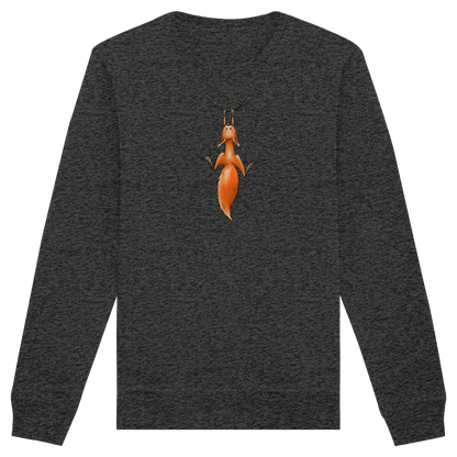Rotes Eichhörnchen hängt ab - Organic Basic Unisex Sweatshirt