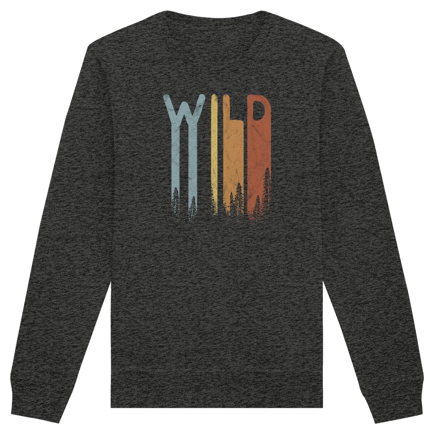 Wild Retro Schriftzug - Organic Basic Unisex Sweatshirt