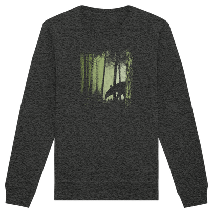 Lässiger Tapir im Zwielicht Wald - Organic Basic Unisex Sweatshirt