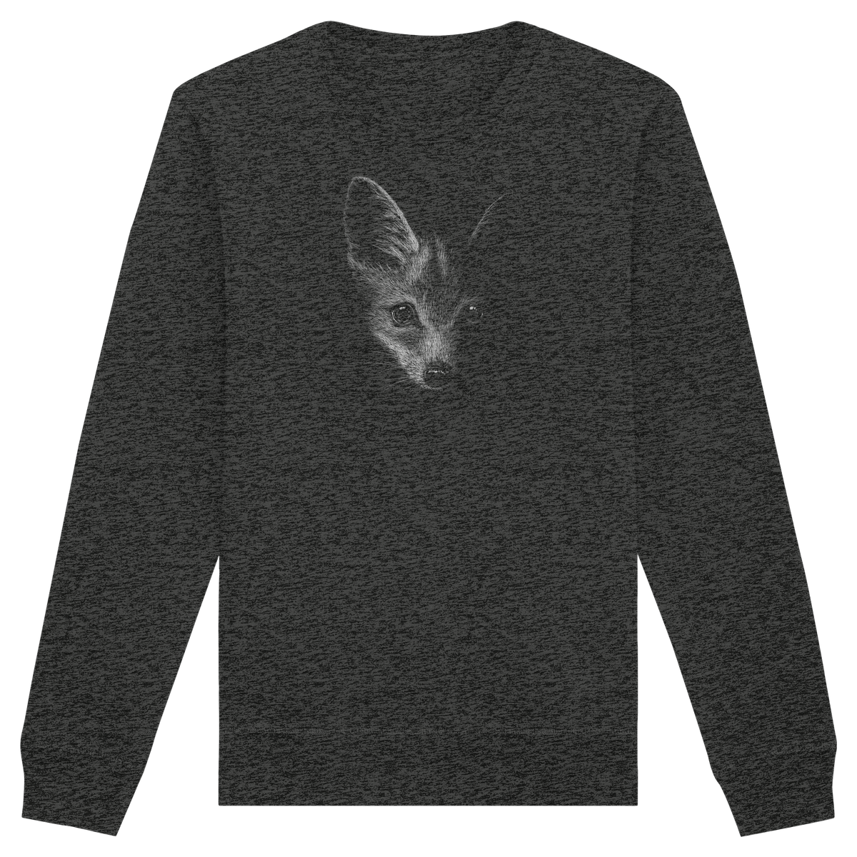 Fuchs Kritzelkunst Illustration - Organic Basic Unisex Sweatshirt