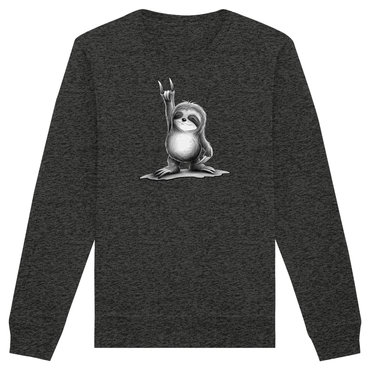 Rock On Party Faultier - Organic Basic Unisex Sweatshirt