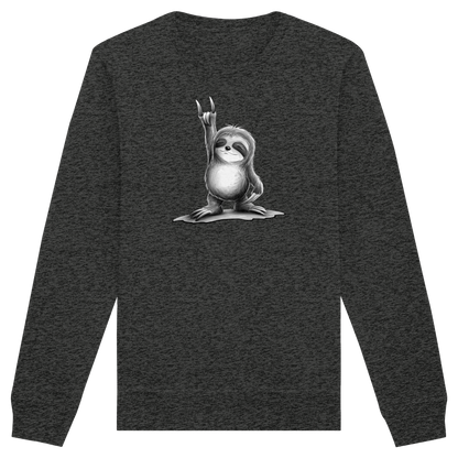 Rock On Party Faultier - Organic Basic Unisex Sweatshirt