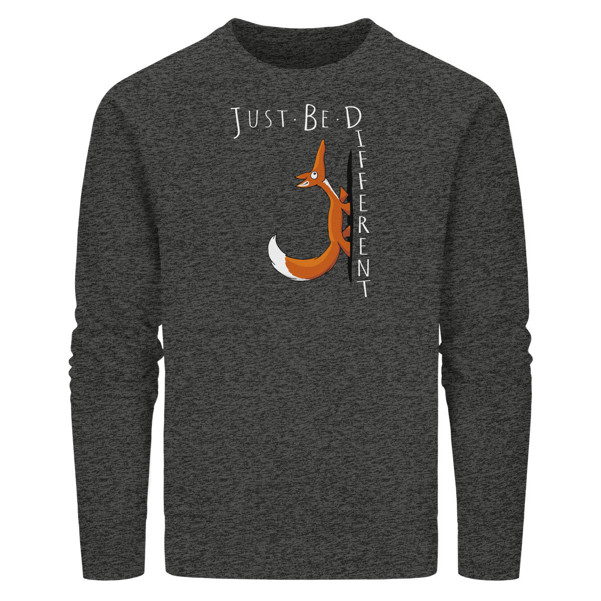 Just Be Different | Sei Anders, kleiner Fuchs - Organic Basic Unisex Sweatshirt