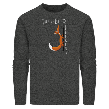 Just Be Different | Sei Anders, kleiner Fuchs - Organic Basic Unisex Sweatshirt