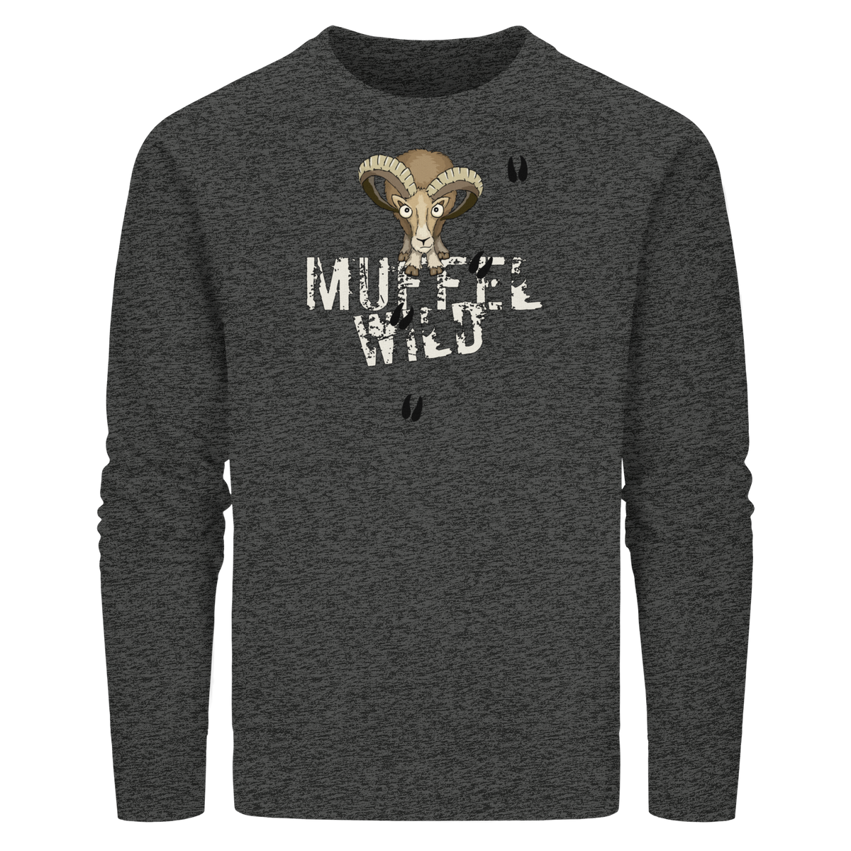 Muffel Wild Mufflon - Organic Basic Unisex Sweatshirt