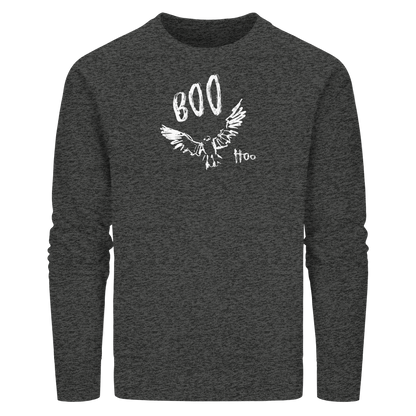 Boo Hoo! Fliegende Eule  - Organic Basic Unisex Sweatshirt