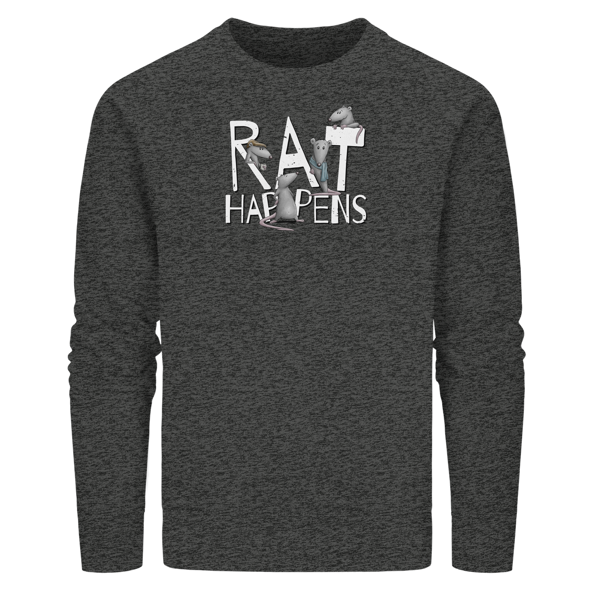Rat Happens Ratten - Organic Basic Unisex Sweatshirt