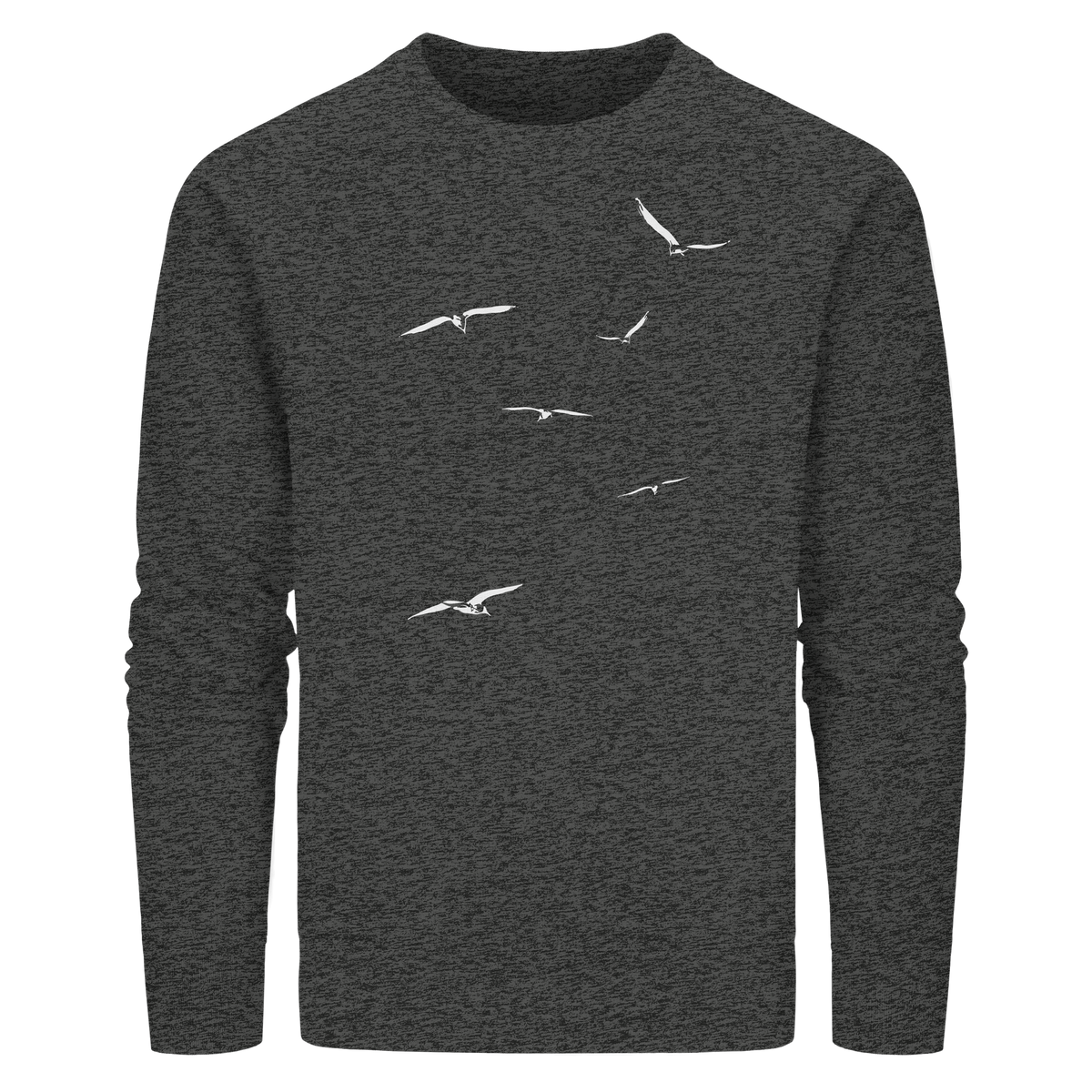 Vogelschwarm – Traum vom Fliegen - Organic Basic Unisex Sweatshirt