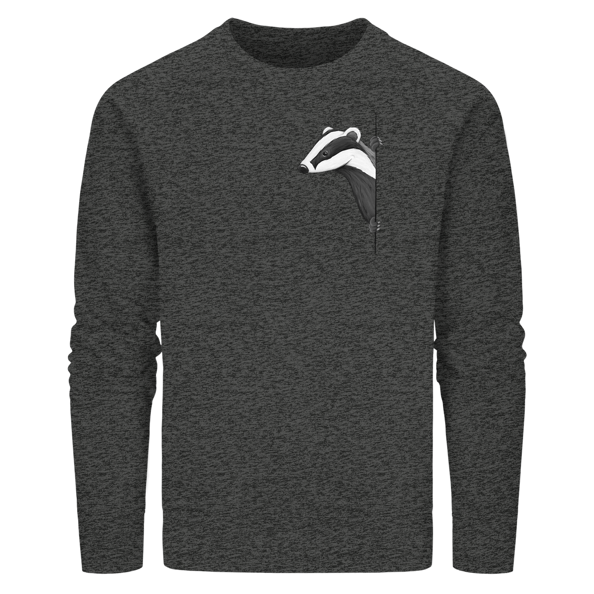 Lässiger Dachs Meister Grimbart - Organic Basic Unisex Sweatshirt
