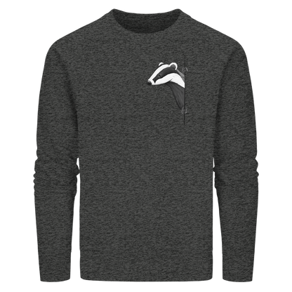 Lässiger Dachs Meister Grimbart - Organic Basic Unisex Sweatshirt