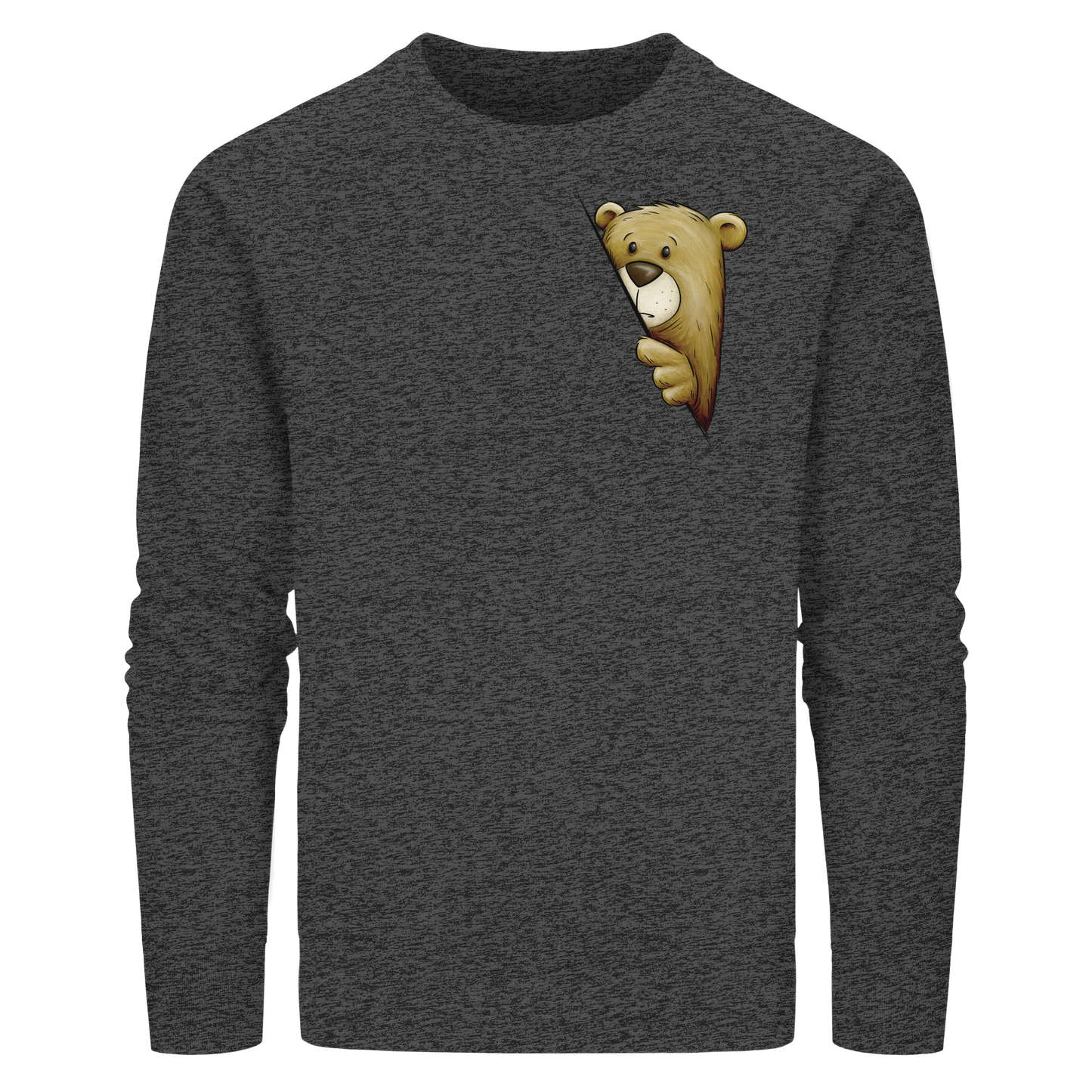 Funky Bär Illustration - Organic Basic Unisex Sweatshirt