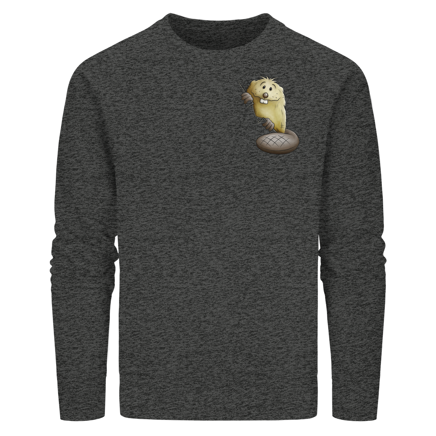 Lustiger frecher Biber - Organic Basic Unisex Sweatshirt