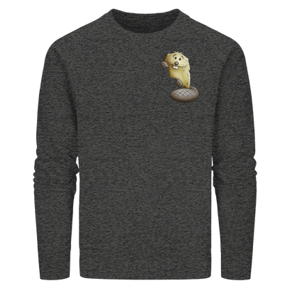 Lustiger frecher Biber - Organic Basic Unisex Sweatshirt