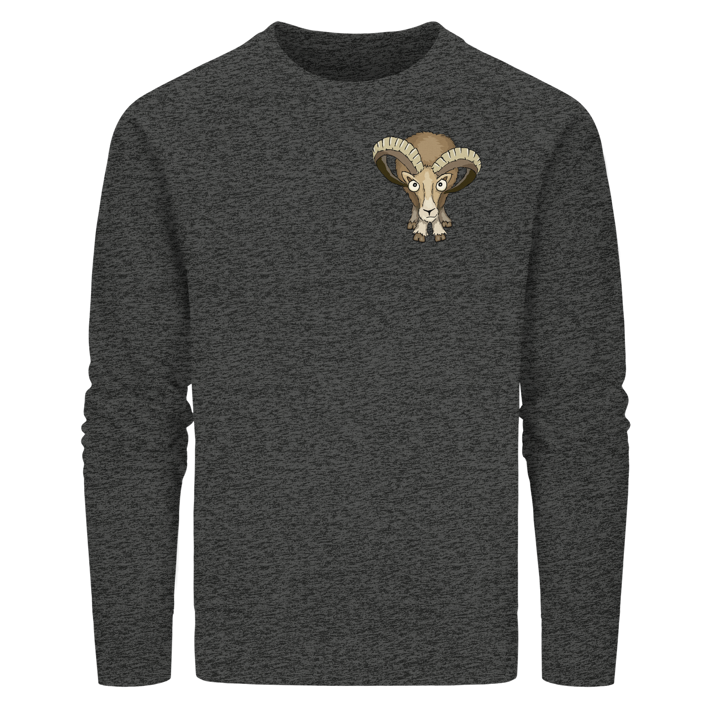 Bockiges Mufflon Widder Schafbock - Organic Basic Unisex Sweatshirt