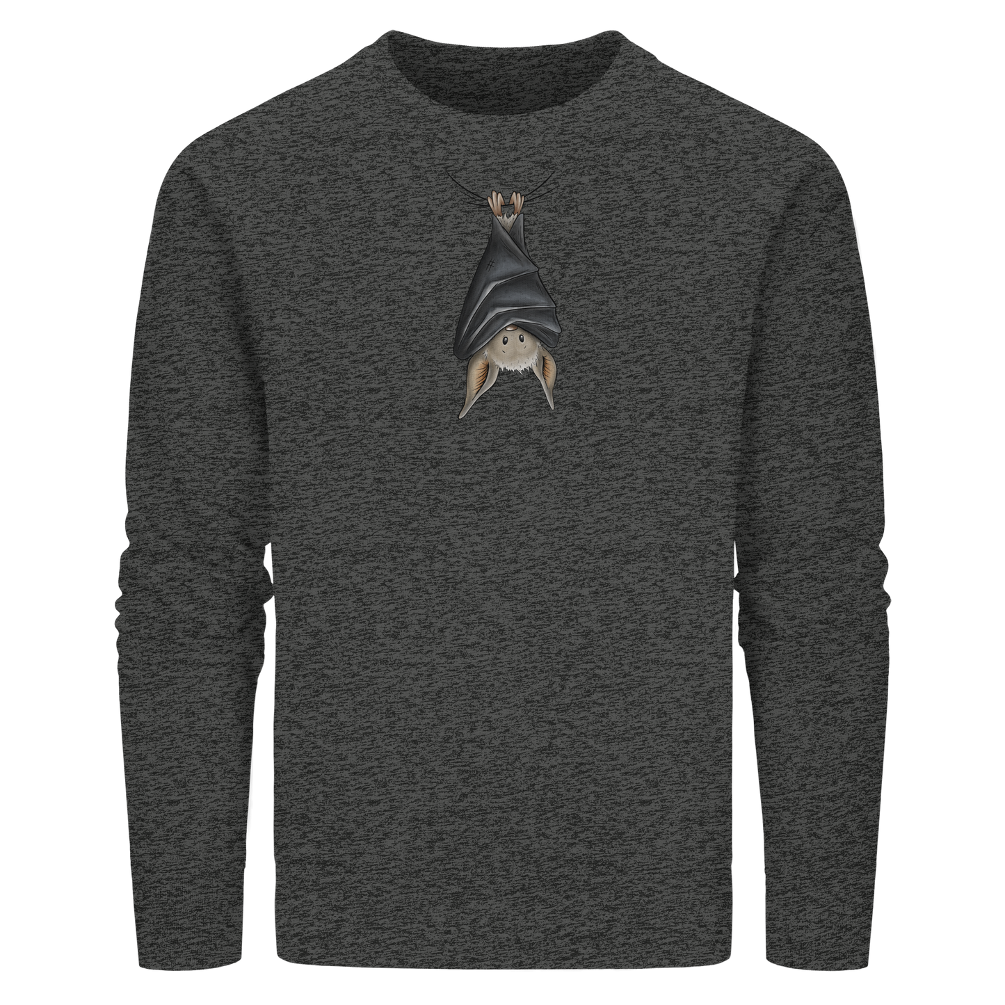 Lustig chillende Fledermaus - Organic Basic Unisex Sweatshirt