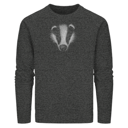 Kritzel-Kunst Dachs Illustration - Organic Basic Unisex Sweatshirt