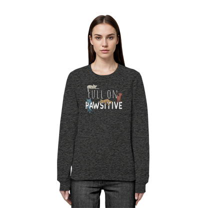 Full On Pawsitive! Gechillte Katzen - Organic Basic Unisex Sweatshirt