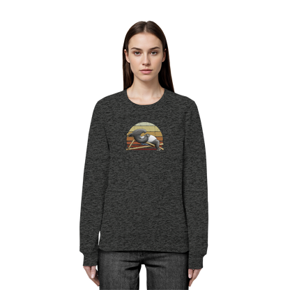 Lässiger Retro Sundown Tapir - Organic Basic Unisex Sweatshirt