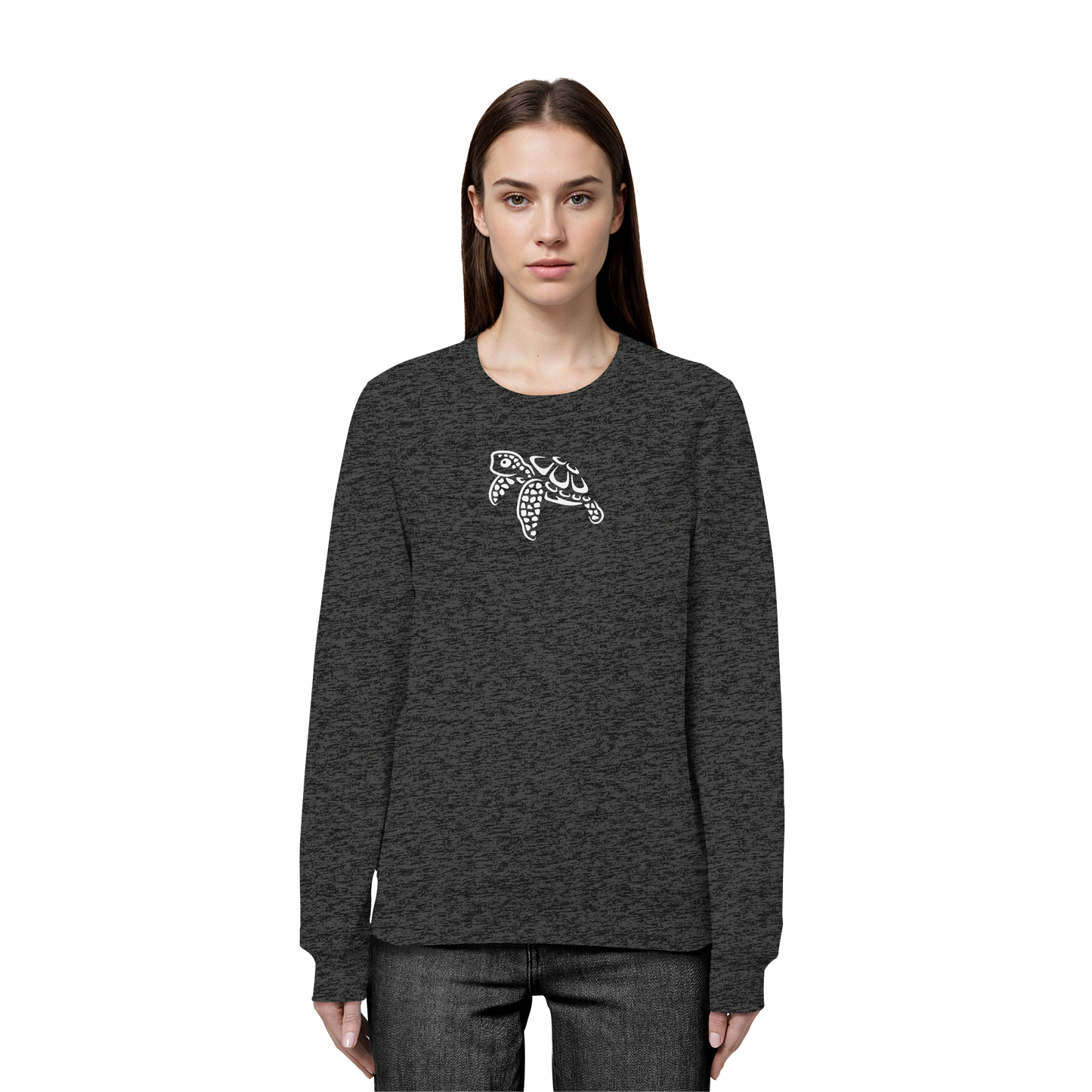 schwimmende Meeres-Schildkröte - Organic Basic Unisex Sweatshirt