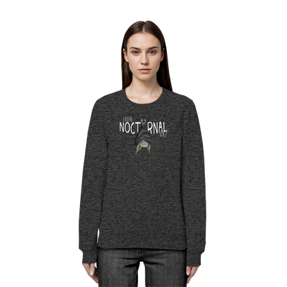 100% nachtaktive Fledermaus - Organic Basic Unisex Sweatshirt