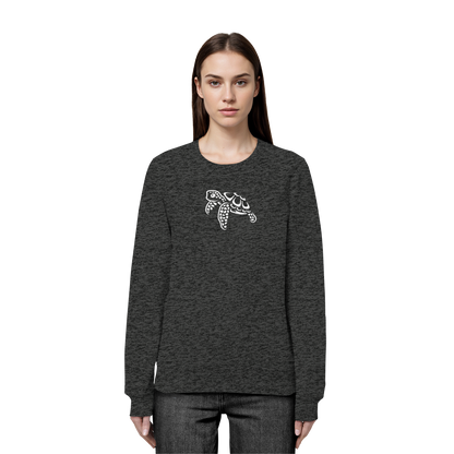 schwimmende Meeres-Schildkröte - Organic Basic Unisex Sweatshirt