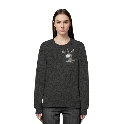 Nö! Störrischer Esel - Organic Basic Unisex Sweatshirt