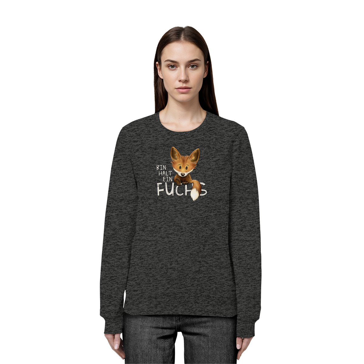 Bin halt ein Fuchs - Organic Basic Unisex Sweatshirt