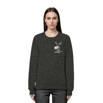 Lustiger lässiger Esel - Organic Basic Unisex Sweatshirt