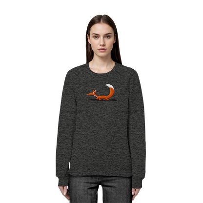 Lässiger cooler Fuchs | Mr. Fox, der Schleicher - Organic Basic Unisex Sweatshirt