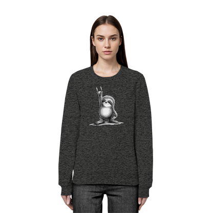 Rock On Party Faultier - Organic Basic Unisex Sweatshirt