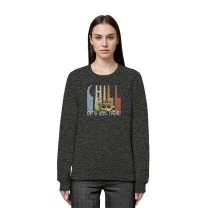 Gechillt gemütliche Schildkröte - Organic Basic Unisex Sweatshirt