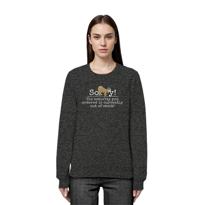 No-Activity Faultier - Organic Basic Unisex Sweatshirt