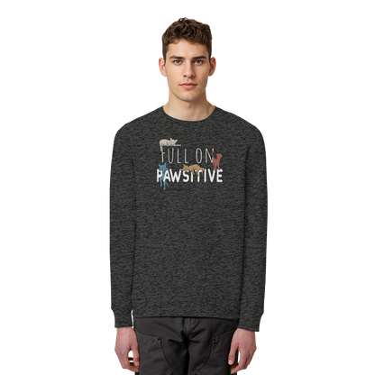 Full On Pawsitive! Gechillte Katzen - Organic Basic Unisex Sweatshirt