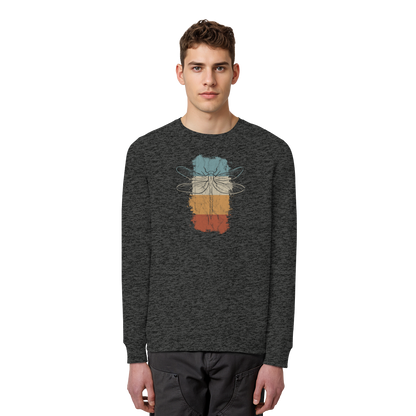 Retro Kunst Libelle | Vintage Dragonfly - Organic Basic Unisex Sweatshirt