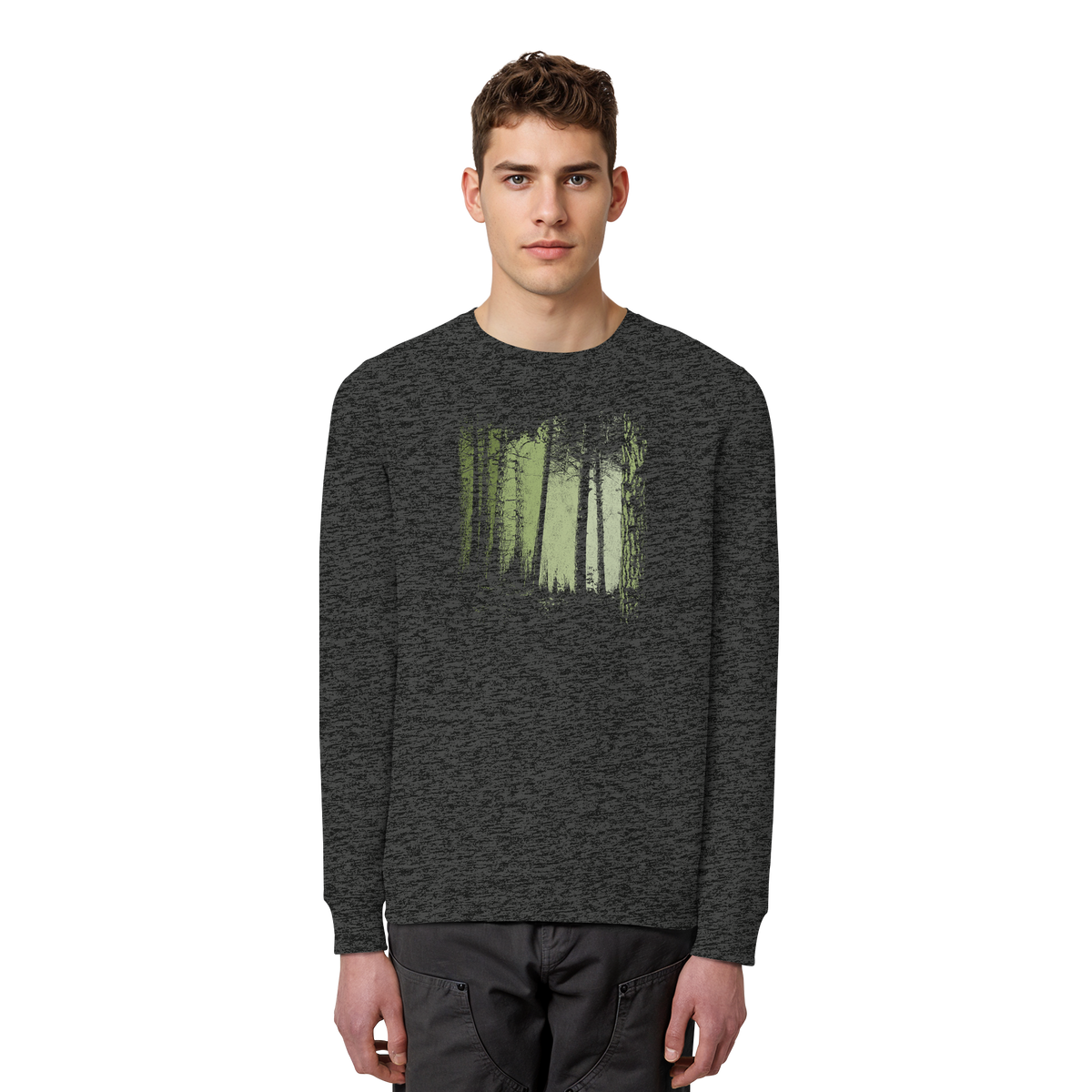 Zwielicht Wald - Organic Basic Unisex Sweatshirt
