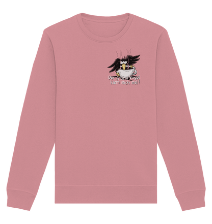 Der frühe Vogel kann mich mal | Kaffee Rabe - Organic Basic Unisex Sweatshirt