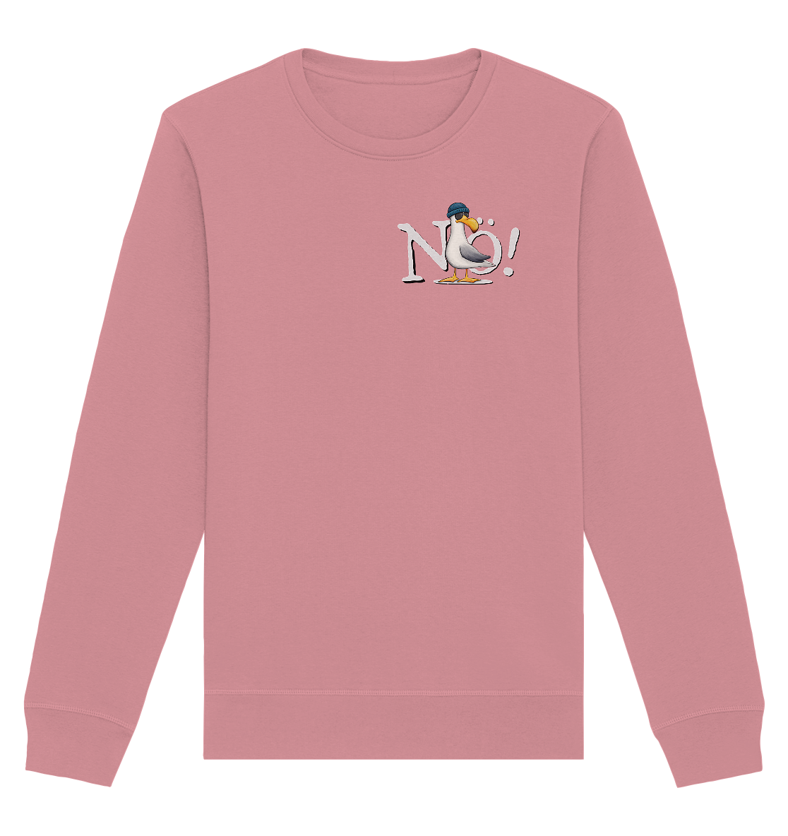 Nö Kein Bock Möwe - Organic Basic Unisex Sweatshirt