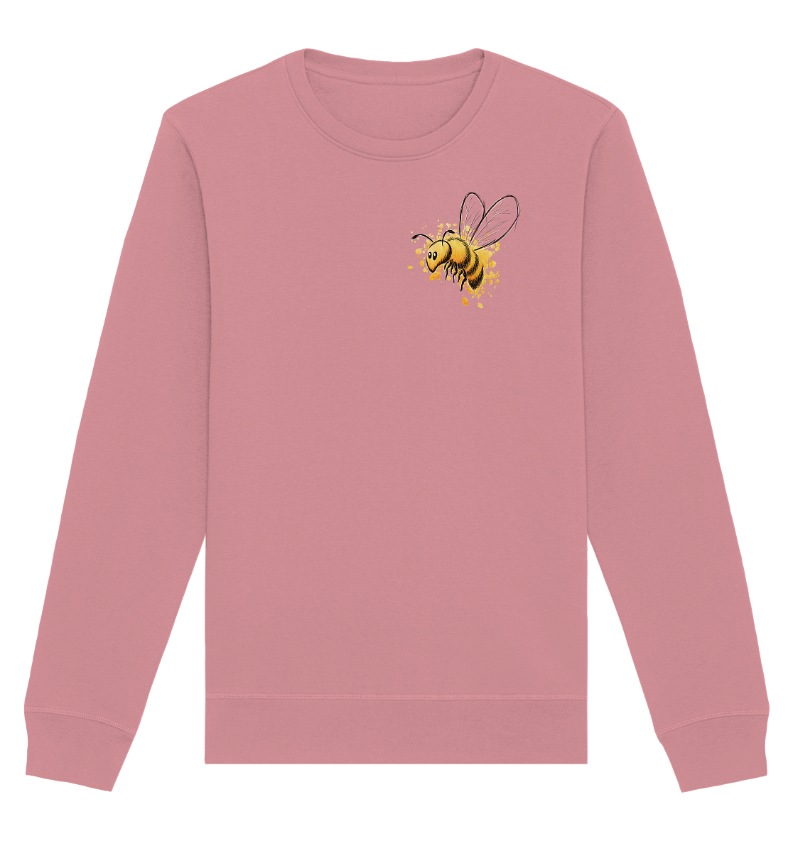 Lässige kleine Honig-Biene - Organic Basic Unisex Sweatshirt