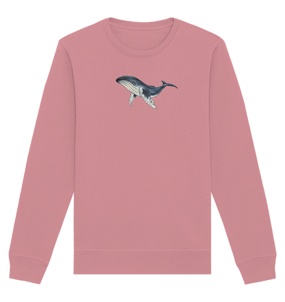 Tiefsee Ozean-Riese Buckelwal - Organic Basic Unisex Sweatshirt