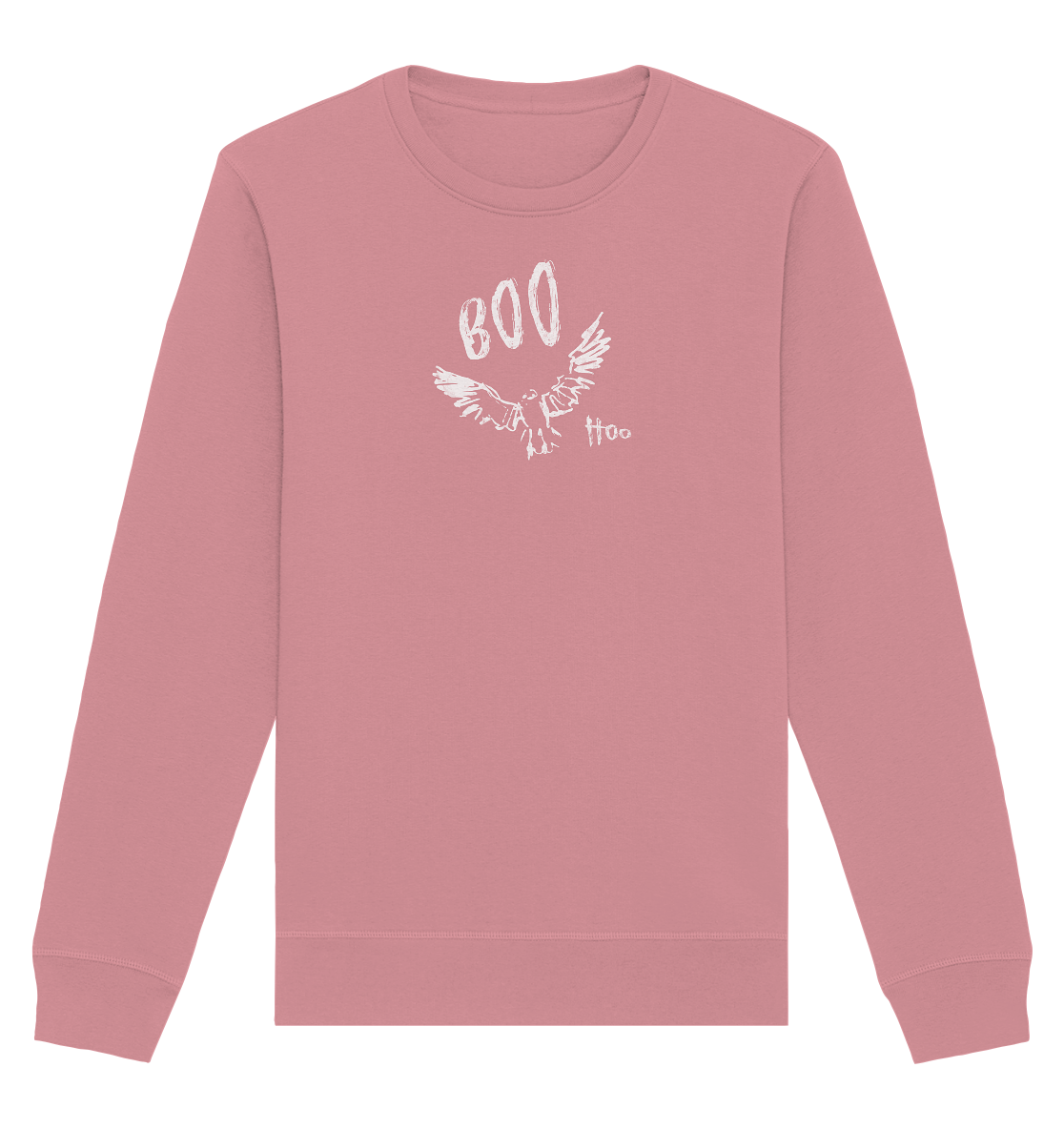 Boo Hoo! Fliegende Eule  - Organic Basic Unisex Sweatshirt