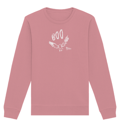 Boo Hoo! Fliegende Eule  - Organic Basic Unisex Sweatshirt