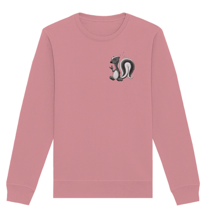 Lustig stinkiges Stinktier - Organic Basic Unisex Sweatshirt