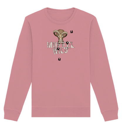 Muffel Wild Mufflon - Organic Basic Unisex Sweatshirt