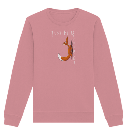 Just Be Different | Sei Anders, kleiner Fuchs - Organic Basic Unisex Sweatshirt
