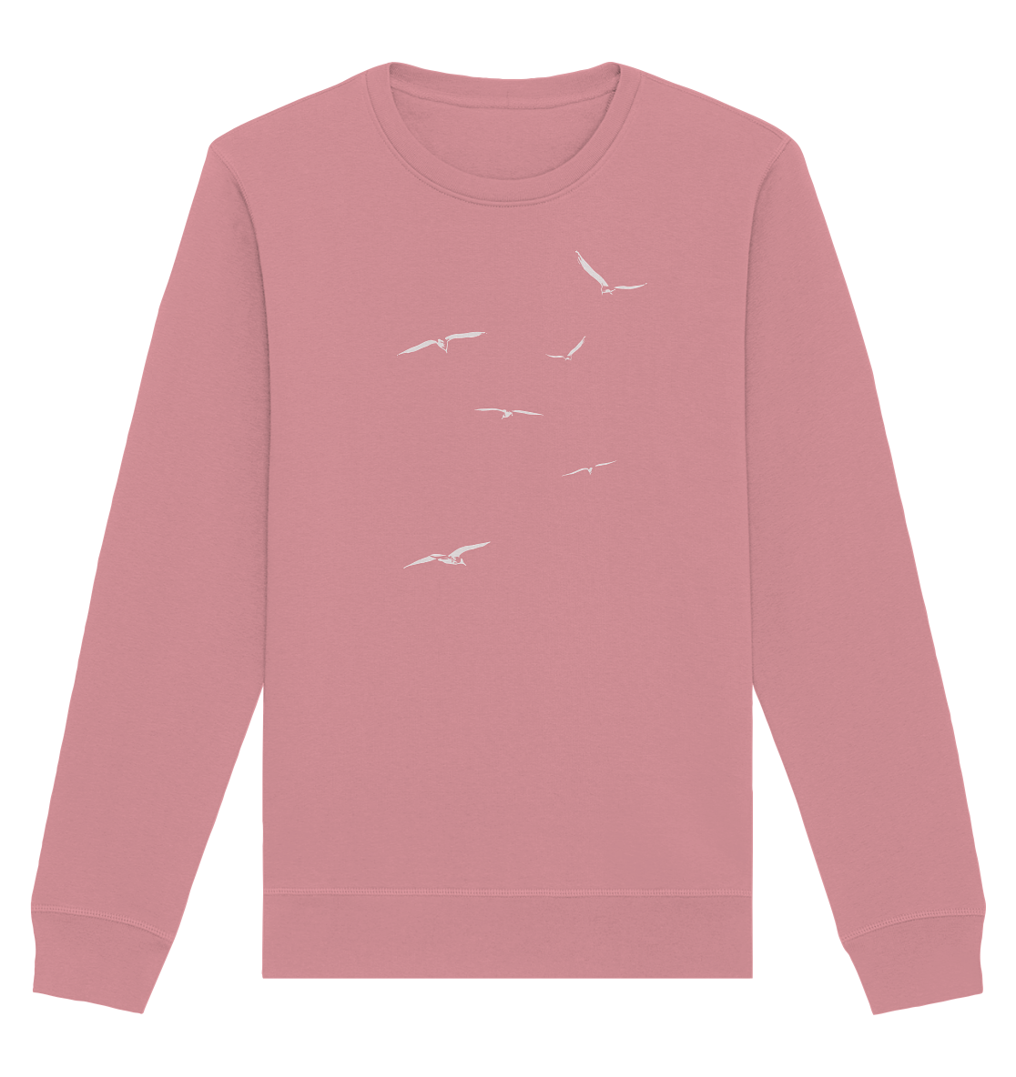 Vogelschwarm – Traum vom Fliegen - Organic Basic Unisex Sweatshirt