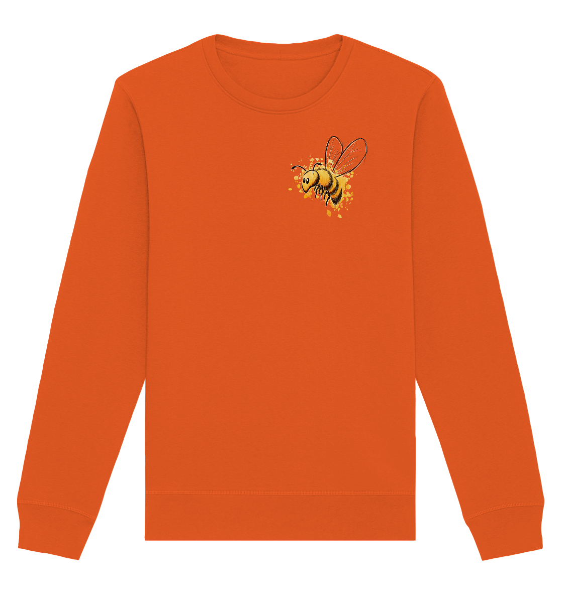 Lässige kleine Honig-Biene - Organic Basic Unisex Sweatshirt