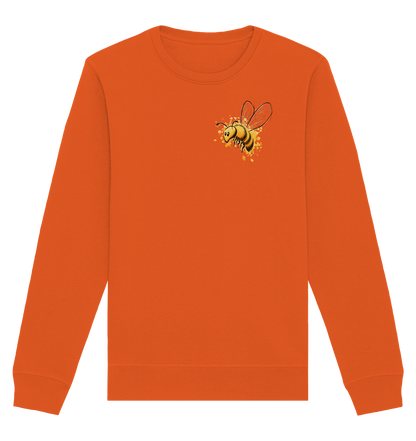 Lässige kleine Honig-Biene - Organic Basic Unisex Sweatshirt