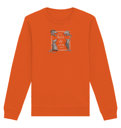Rat’s The Way Kaffeehaus Ratten - Organic Basic Unisex Sweatshirt